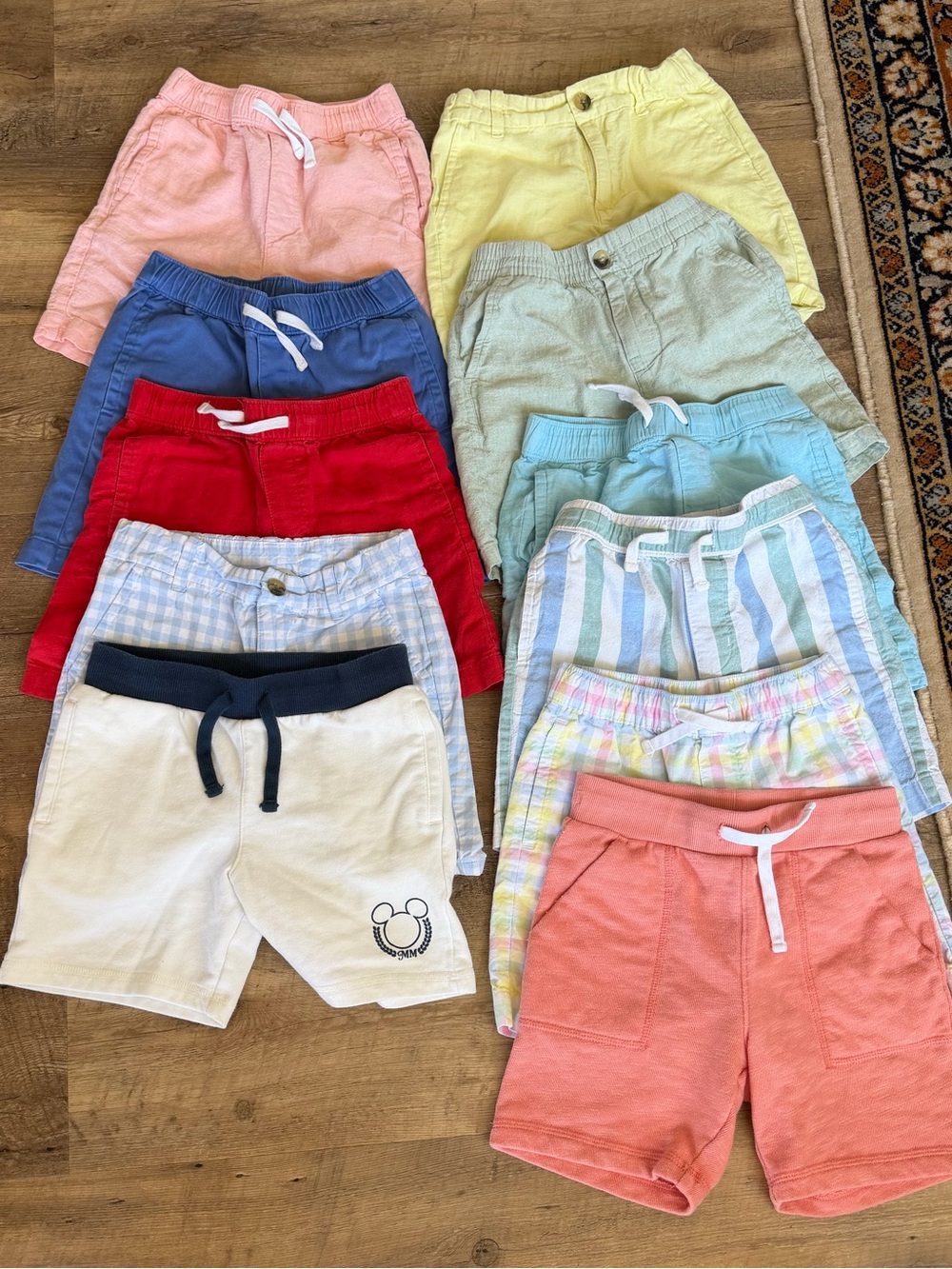 Mixed Kids Shorts Pack - Assorted Colors 11 pairs